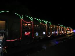 Train Christmas Lights Neon Signs Lights