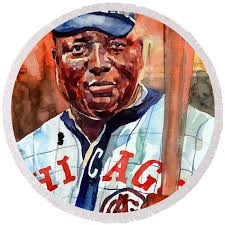 Rube Foster Beach Towel by Suzann Sines