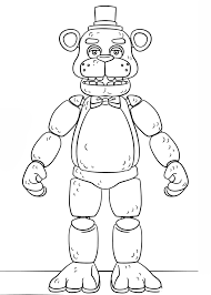 Free Printable Five Nights At Freddy's (FNAF) Coloring Pages | Fnaf  coloring pages, Mandala coloring pages, Coloring pictures