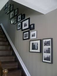 Black And White Photo Frame Ideas Black And White Gallery Wall Frames Black And White Gallery Wall Frames Design Ideas And Photos Staircase Wall Decor Staircase Decor Gallery Wall Frames