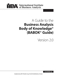 Babok V20 By Carlitos5071989 Via Slideshare Workforce Management Business Analysis Business Analyst