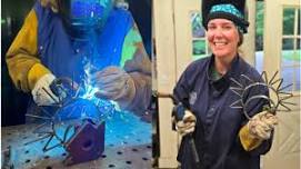 6/4 Women's Mini Welding Workshop: Sun/Moon Garden Stake