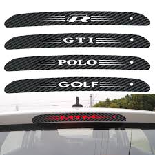 Kohlefaser Aufkleber Und Abziehbilder Hoch Montiert Bremsleuchte Brems Licht Auto Styling Fur Vw Volkswagen Golf 6 7 M Volkswagen Golf Volkswagen Vw Volkswagen