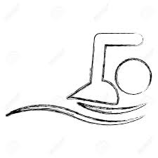 Begin by outlining the boy's head. Pictogram Swimming Icon Sport Hobby People Person And Human Royalty Free Cliparts Vectors And Stock Illustration Image 66704304