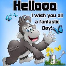 Hellooo I Wish You All A Fantastic Day Happy Wednesday Quotes Funny Day Quotes Good Morning Funny