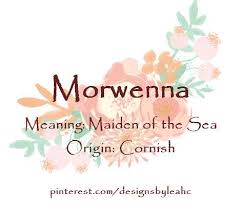 Baby Girl Name Morwenna Meaning Maiden Of The Sea Origin Cornish Book Names Baby Girl Names Names