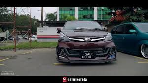 It is produced in indonesia and also contract. Toyota Avanza Sabah Modified Youtube