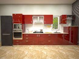 The cabinets and appliances get mounted on a single wall. Straight Line Kitchen Kiwva Kitchens