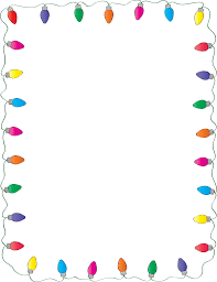 Christmas Lights Hand Drawn Christmas Lights Clipart Free Christmas Borders Christmas Boarders