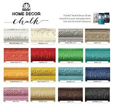 Plaid Folk Art Chalk Paint Colors Paint Color Chart Chalk Paint Colors Folkart Chalk Paint