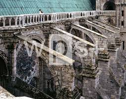 シャルトル大聖堂のフライング バットレス シャルトル大聖堂 バットレス 大聖堂