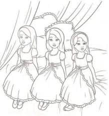 تلوين باربي وصديقاتها جميلة جدا للبنات | Princess coloring pages, Barbie  coloring, Barbie coloring pages