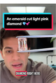 Gorgeous Emerald Cut Pink Diamond Ring Reveal