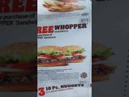 Choose any two meal deals for $10 the burger king is burger lovers' core. Free Whopper Codes 08 2021