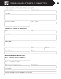 I am aware that if, after employment, any information given is found to be inaccurate, then my employment can. 7 Eleven Sponsorship Fill Online Printable Fillable Blank Pdffiller