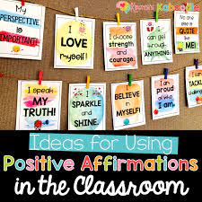 This is my original video i created when this course was in it's first year. Ideas For Using Positive Affirmations In Your Classroom