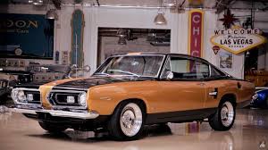 1967 Hurst Barracuda Goes For Gold In Jay Leno S Garage Plymouth Muscle Cars Plymouth Cars Dodge Muscle Cars