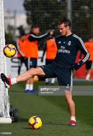 Gareth Bale Of Real Madrid In Action During A Training Session At Gareth Bale Real Madrid Training Real Madrid