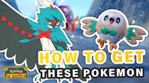 How to Get Rowlet, Hisuian Zorua, Froakie, Scorbunny & Charmander ▻ Pokemon  Scarlet & Violet - YouTube
