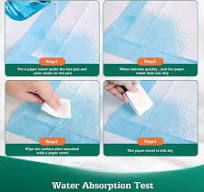 50 Count Bed Pads with Adhesive Strip 30"x36" Thicken Elderly Adults  Incontinence Underpads Disposable, Heavy Duty Absorbent Chucks Waterproof,  XL ...