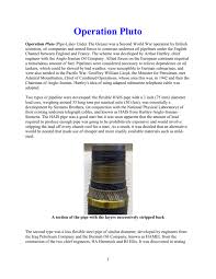 Want to learn even more? Mil Trivia Operation Pluto Wwii Pipeline