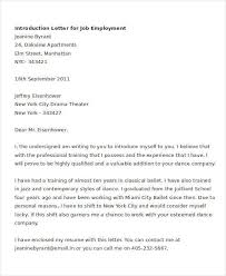 These requirements are followed in our free examples of how to introduce yourself in an email. 7 Letter Of Introduction For Job Free Word Pdf Documents Download Free Premium Templates