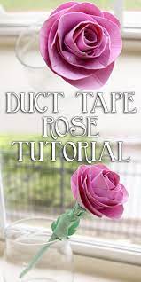 Check spelling or type a new query. Duct Tape Rose Tutorial Woo Jr Kids Activities Children S Publishing