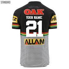 Penrith started the season with 7 wins and 9 losses, they then finished the season just before christmas 2007 the panthers launched a new 'home' jersey which is predominately black with light grey claw marks on either side at the front. Buy 2021 Penrith Panthers Nrl Alternate Jersey Mens Your Jersey