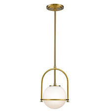 Modern Globe Pendant Lights Lms 1 Light Hanging Light Fixture Brushed Brass Ebay In 2021 Globe Pendant Light Hanging Lights Hanging Light Fixtures