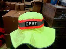 Cert Boonie Hat With Pvc Patch Cert Emergency Response Team Baseball Hats
