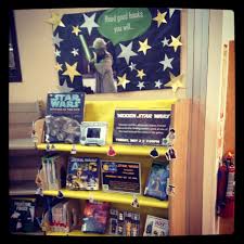 Star Wars Book Display May The 4th Be With You Library Displays Star Wars Books Book Display