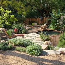 Clawfoot Tub Landscape Design Ideas Pictures Remodel And Decor Hot Tub Landscaping Hot Tub Garden Rustic Backyard
