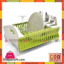 Buy Snapfold Collapsible Compact Dish Drainer Rack At Best Price In Pakistan Dish Drainers Simple Storage Drip Tray
