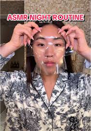 ASMR Nighttime Skincare Routine in London
