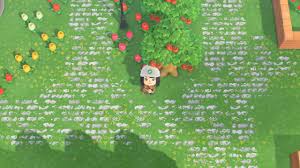 Or add as many details as you like! Ma 3309 6923 7358 For A Modular Set Of Overgrown Stone Path Designs No Hard Edges Includes Dense And Sparse Tiles Plus Corners Animalcrossing