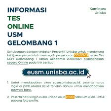 Maybe you would like to learn more about one of these? Informasi Tes Online Usm Universitas Islam Bandung Facebook