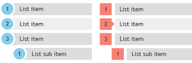 Ordered List An Html List Format In Which Items Appear In Order Preceded By Numbers Or Letters List Style Css Web Design