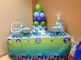 Mickey mouse, minnie mouse, winnie the pooh, donald duck, goofy, cinderella, the little mermaid, the lion king, pocahontas, aladdin, sleeping beauty, beauty and the beast, finding nemo, monsters, inc. Monsters Inc Baby Shower Party Ideas Photo 8 Of 14 Catch My Party