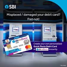 Atms require consumers to use a plastic card—either a bank debit card or a credit card—to complete a transaction. What Is Sbi Quick Photo Debit Card Quora