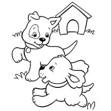 Show your kids a fun way to learn the abcs with alphabet printables they can color. Top 30 Free Printable Puppy Coloring Pages Online