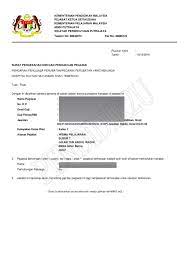 5 bertarikh 16 september 1997; Contoh Surat Gl Hospital