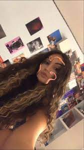 Laiafbrego On Instagram Dyed Curly Hair Hair Dyed Underneath Curly Hair Inspiration