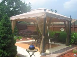 Pacific Casual 10 Ft X 12 Ft Mediterra Gazebo Replacement Canopy Garden Winds Kids Canopy Gazebo Replacement Canopy Fabric Canopy