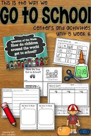 This Is The Way We Go To School Unit 5 Week 6 Kindergarten Centers Are Full Of Idea Kindergarten Reading Kindergarten Reading Lessons Kindergarten Small Groups