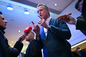 Newsom Trolls Trump in Davos, Says He’s Living ‘Rent-Free’ in the President’s Head