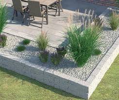 Beeteinfassung Terrassenumrandung Setzen Obi Gartenplaner Garten Terrasse Umrandung Beetumrandungen