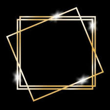 إطار مستطيل ذهبي مجردة مستطيل قصاصات فنية ذهب ذهبي Png والمتجهات للتحميل مجانا Photo Frame Design Gold Frame Glitter Frame