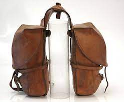 Vintage Swiss Military Motorcycle Saddle Bags Circa 1930s Motorcycle Saddlebags Bike Accessories Bike Bag