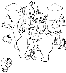 Free Teletubbies Coloring Page To Print And Color Coloring Pages Coloring Pictures For Kids Coloring Books