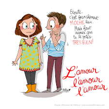 Cdh Completement Compliment L Amoureux Et Son Sens Inegale Du Compliment Crayon D Humeur Dessin Adorable Dessin Sur La Vie